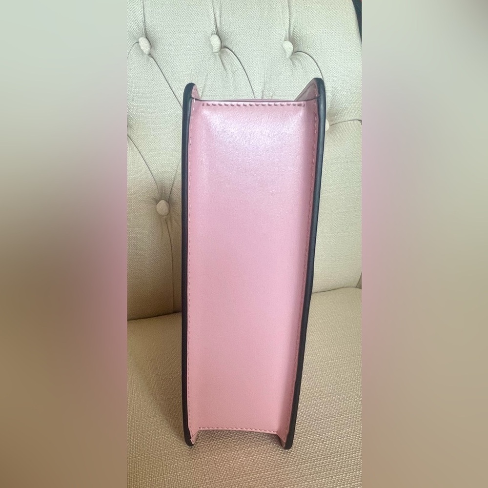 VERSACE La Medusa Pink Top Handle Shoulder Calfskin Leather Handbag Box Dust bag - Picture 8 of 15